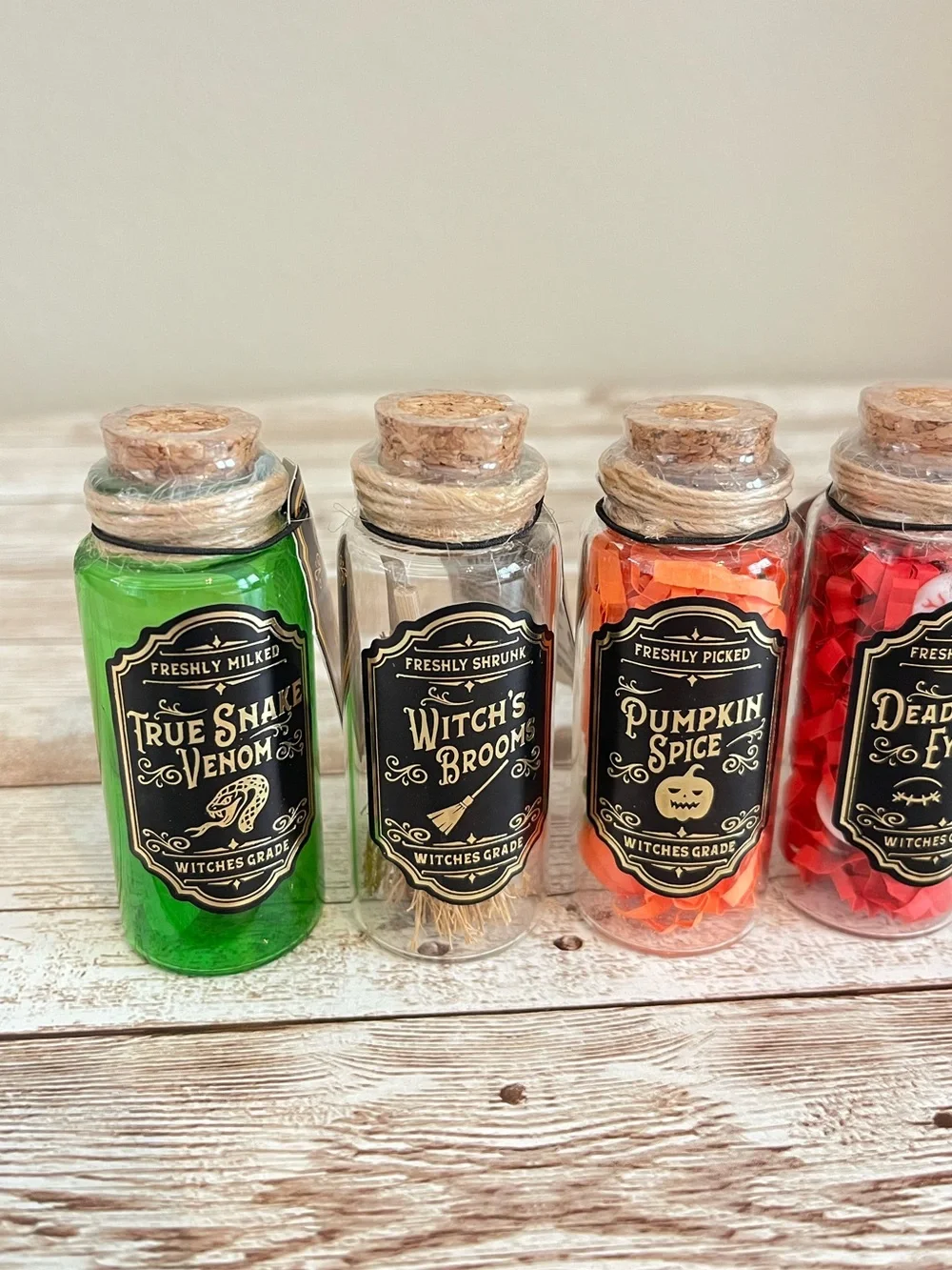 Target Halloween Bullseye Mini Potion Bottles Full Set NEW 2026🌸
